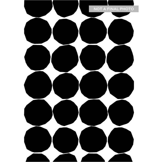 Marimekko Kivet tyg Svart