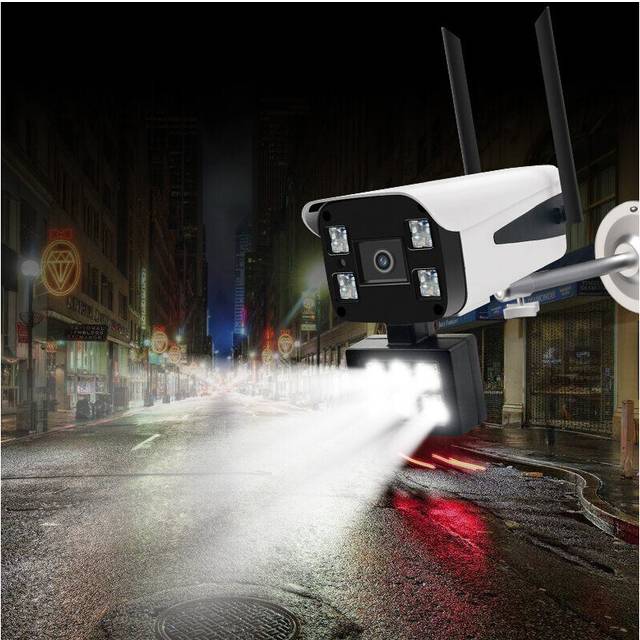 10LED 1080P Wireless Security IP Camera WiFi Camera Night Vision Full Color Outdoor IP66 Waterproof ONVIF