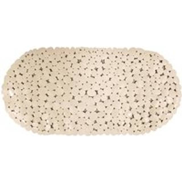 Pebbles PVC Bath Mat - Mushroom