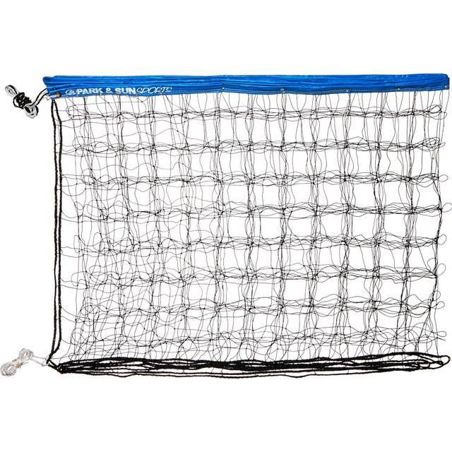 Park & Sun Sports Regulation Size Indoor/Outdoor Recreational Volleyball Net with Rope Cable Top  Blue  One Size
