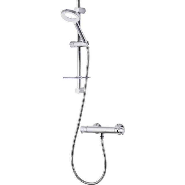 Triton Showers Triton Tian 2 Thermostatic Bar Mixer Shower in Chrome Stainless Steel