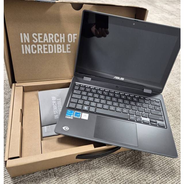 ASUS BR1100F-CS81XA-3Y Intel® Celeron® N N4500 Hybrid (2-in-1) 29.5 cm (11.6") Touchscreen HD 8 GB DDR4-SDRAM 128 GB eMMC Wi-Fi 6 (802.11ax) Windows 11 Pro Academic Grey