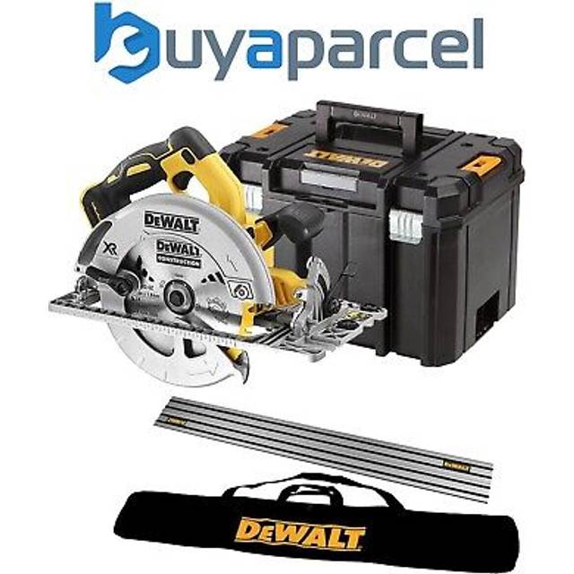 Dewalt DCS572N 18v XR Brushless 184mm Circular Saw + Tstak Case Guide Rail + Bag
