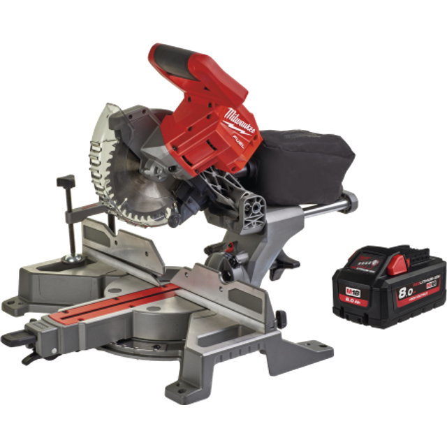 Sampak M18: Kap-/geringssav FMS190-0 + batteri HB8