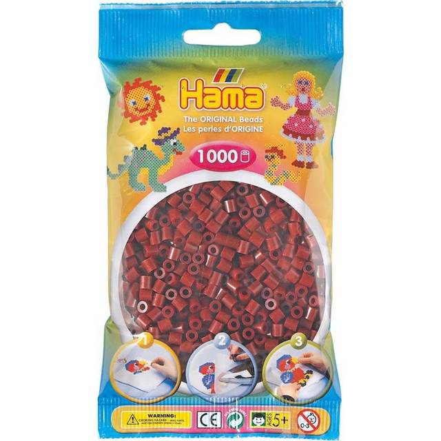 Midi Beads 1000 pcs Burgundy