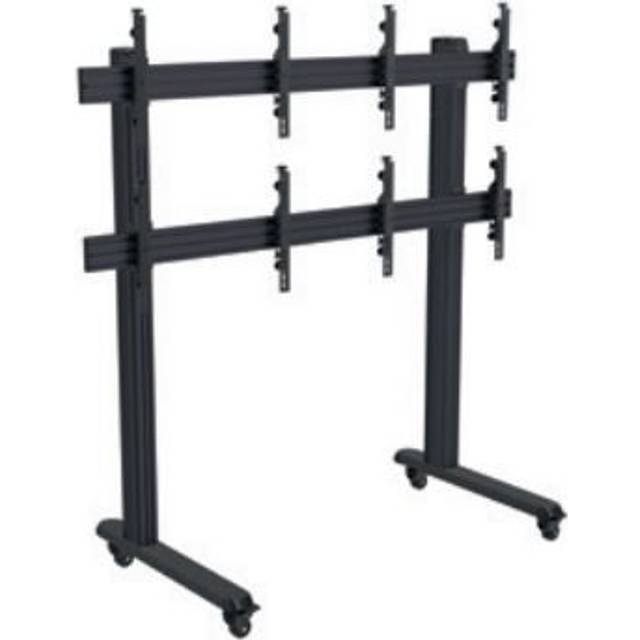 Hagor HA-VWT - video wall trolley 2x2 - 46-55" | max. VESA 800x400 | load capacity 160 kg
