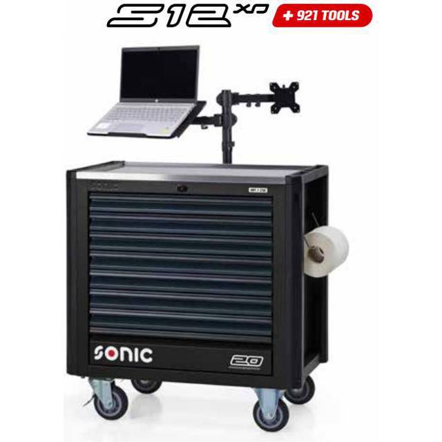 Verktygsvagn Sonic Next S12XD 20th Anniversary (921 delar) Sonic
