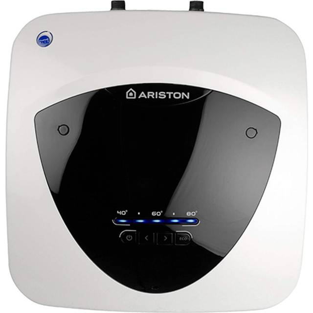riston ANDRIS LUX ECO 10 L Undersink Electric Water Heater 2.5kW with A Titanium Enamelled Tank, A Class Erp Rating, Copper Heating Element