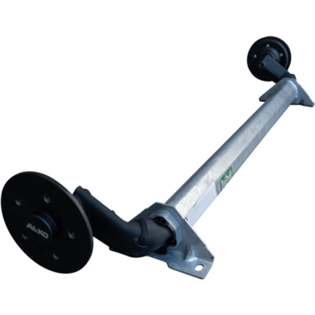 AL-KO OPTIMA obromsad axel för släpvagn 750kg 1070mm 1380mm 5x112