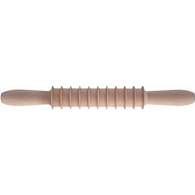 Pasta Cutter Wooden Rolling Pin - Pappardelle Pasta Maker (Pappardelle - 14mm)