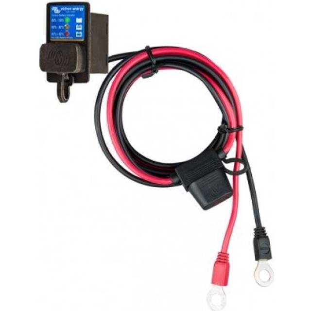 Victron batterieriindikatorpanel, M8 & 30A-säkring
