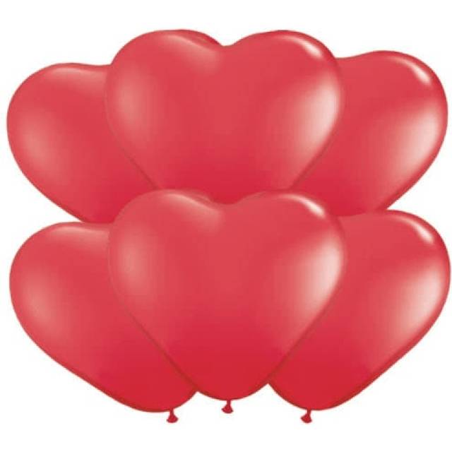 Mayflower Balloons 6598 11 Inch Red Heart Latex Pack Of 100