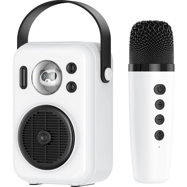 SOUNDPEATS Karaoke Set Mini Loudspeaker Karaoke Microphone Bluetooth Microphone Wireless Microphone Wireless Speaker Wireless Microphone Mini Karaoke vit