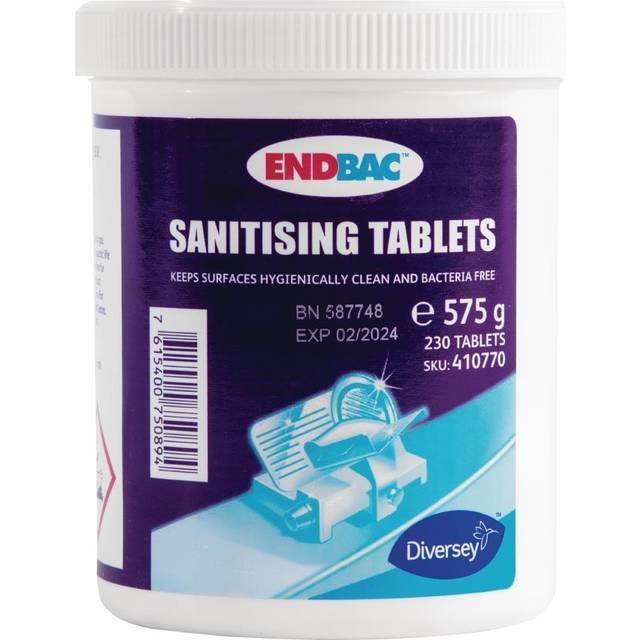 Endbac Sanitising Tablets (Pack of 230)