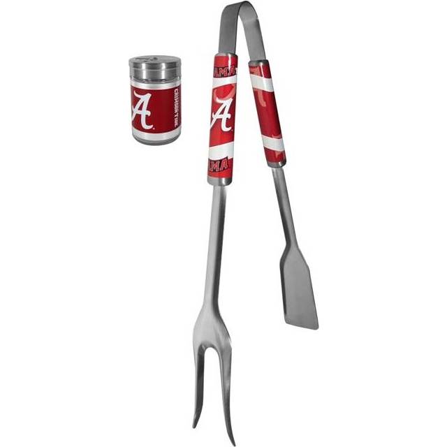 Siskiyou CBQM13SEA Unisex NCAA Alabama Crimson Tide 3-in-1 BBQ Tool & Season Shaker - One Size