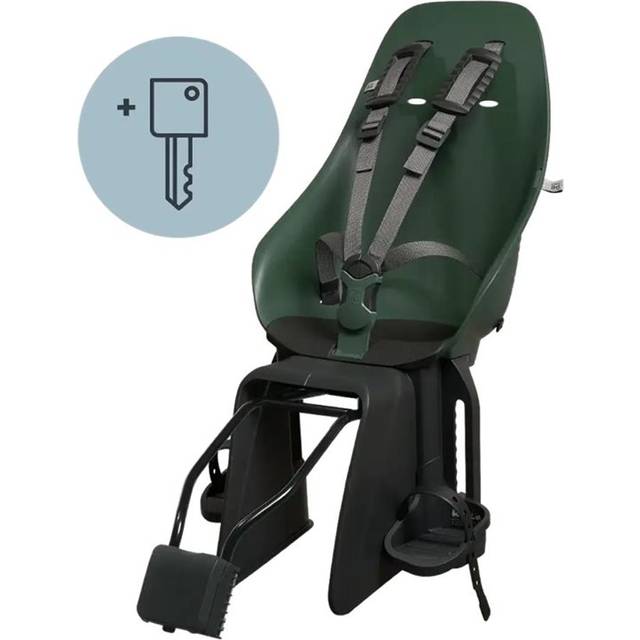 URBAN IKI Cykelsits Barn BIO Ta-ke Ramfäste Mosu Green/Bincho Black