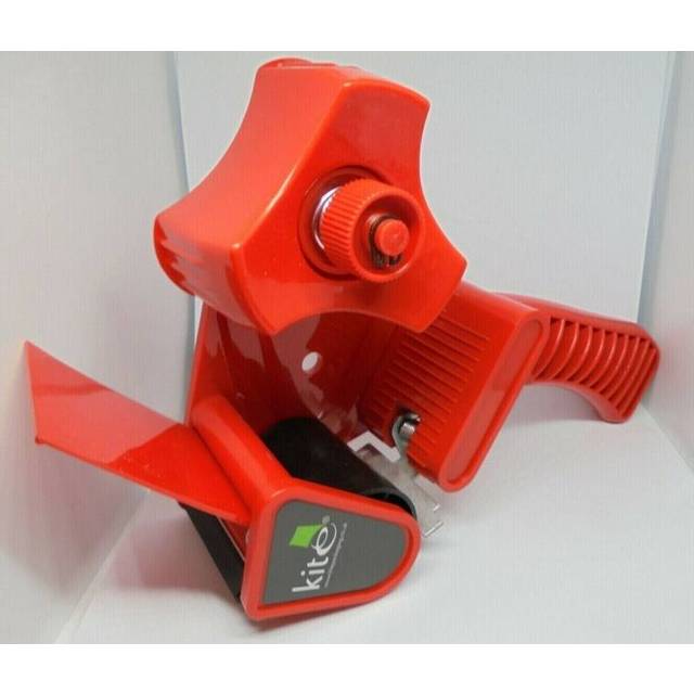 Kite Standard Packaging Tape Gun / Dispenser for 48mm Tape. Red (TD50-KITE)