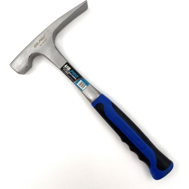US PRO Tools Brick Hammer All Steel Handle 971g / 34oz Brick Layers Masonry Brick 4597
