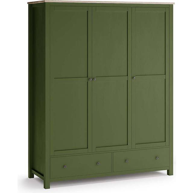 Olney Triple Wardrobe - Olive