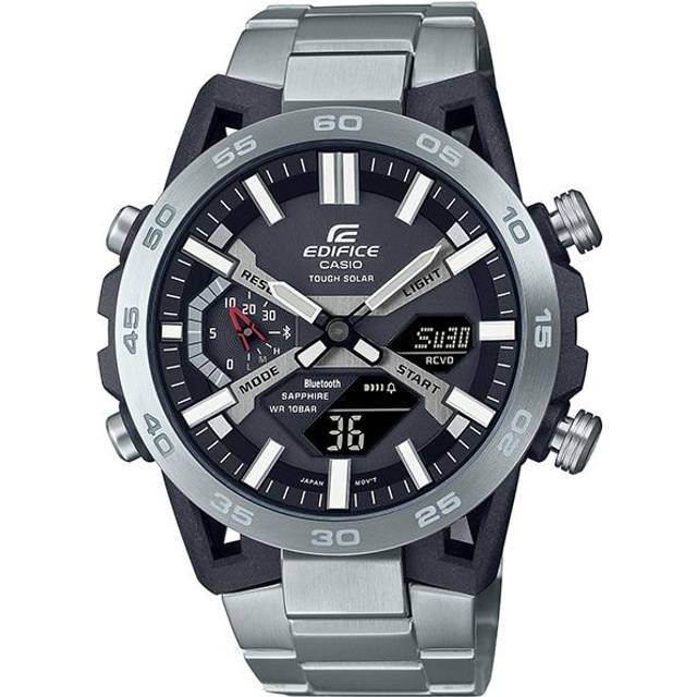 CASIO Men's EDIFICE ECB-2000YD-1AJF [EDIFICE sospensione ECB-2000 Series] Round Watch Silver