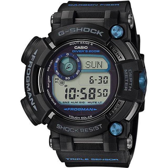 CASIO G-SHOCK GWF-D1000B-1JF [G-SHOCK Master of G Series FROGMAN DEPTH SENSOR] Round Watch Black