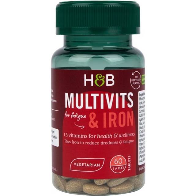 Holland & Barrett - Multivitaminer & Järn - 60 tabletter (EAN 5059604689468)