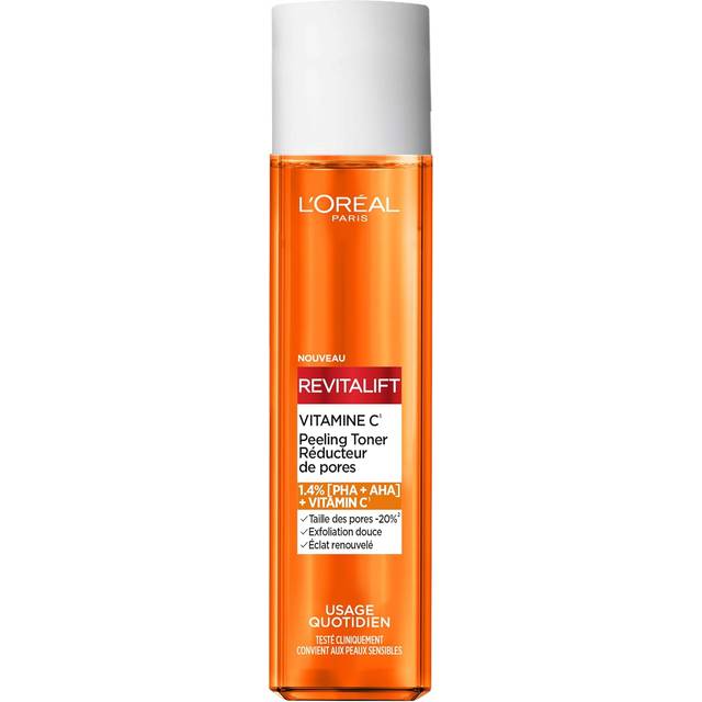 L'Oréal Paris Bright Reveal Peeling Toner porreducerare C-vitamin - 180 ml