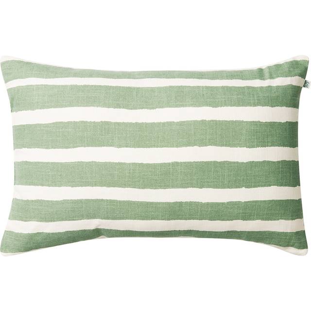 Chhatwal & Jonsson Block Stripe utomhuskudde 40x60 cm Sage-off white