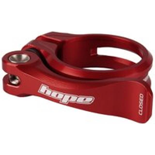 Hope Seat Clamp - Seat Clamp Quick Release ST 34.9mm Red Size: 34.9mm,