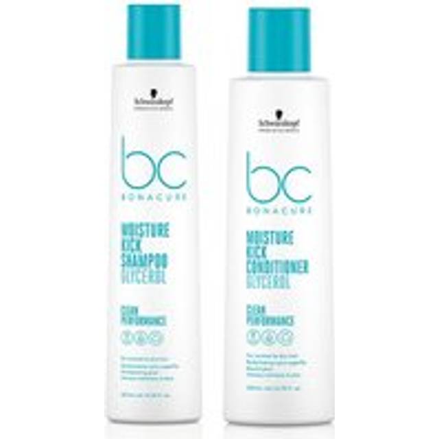 BC Clean DUO Moisture Kick Shampoo 250ml and Conditioner 200ml - Clear - One Size