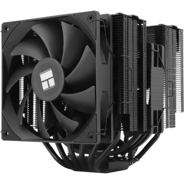 Thermalright Peerless Assassin 140 Black, 6 värmerör PC-kylning, två torn och två PWM-fläktar, datorCPU-luftkylare för AMD: AM4 AM5 & Intel LGA1150/1700/1851