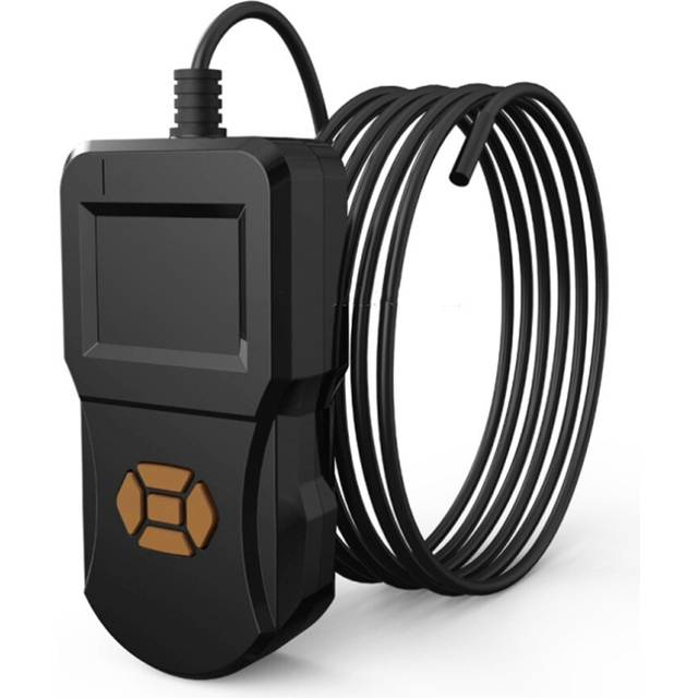 127 IP67 HD Digital 2.4 inch Display Screen Handheld Endoscope Industrial Home Endoscopes,  Lens Size: 8mm, Hard Cable Length: 3m (Black)