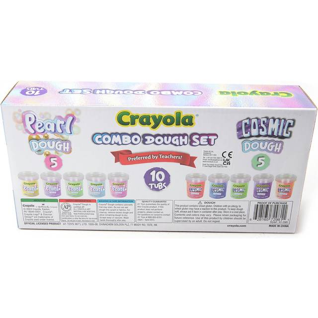 Crayola Pearl and Cosmic Dough, Pack of 10
