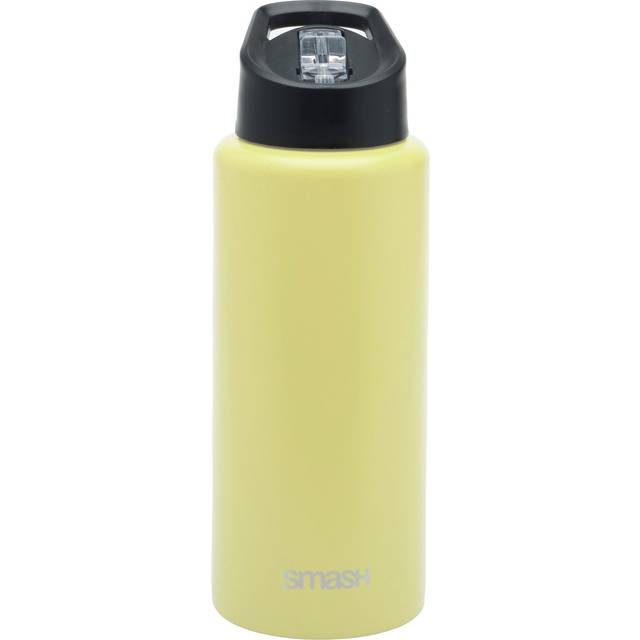 Smash Yellow Stainless Steel Sipper Water Bottle - 1 litre