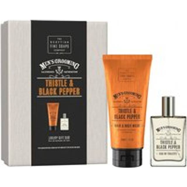Scottish Fine Soaps Thistle & Black Pepper Duo Gift Set 50ml