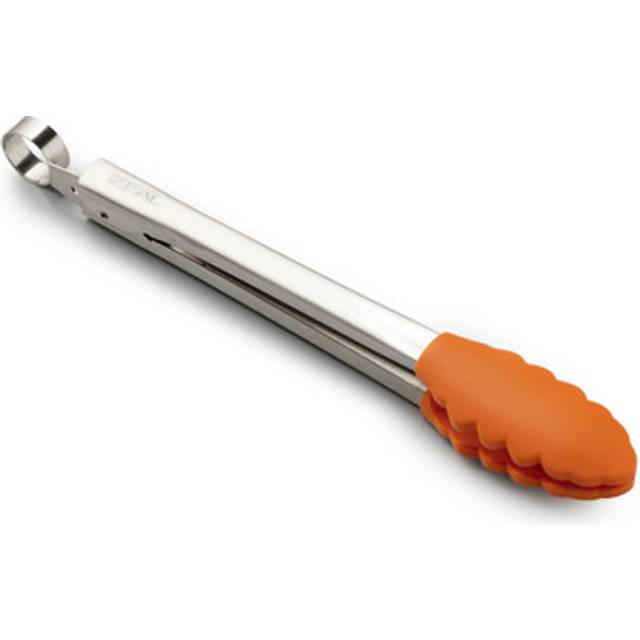 Silicone Cooking Tongs 25cm - Orange - One Size