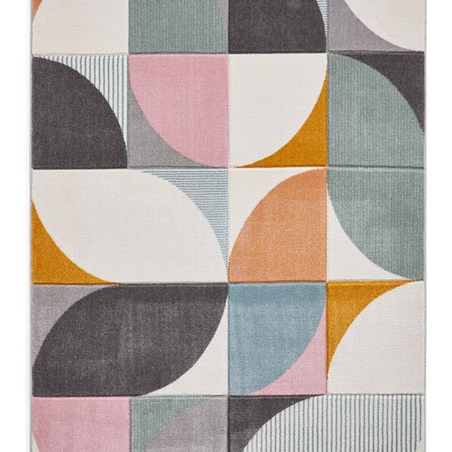 Think Rugs Matrix area rug Machine Woven Rectangle Multi coloured Rectangle 200 x 290cm