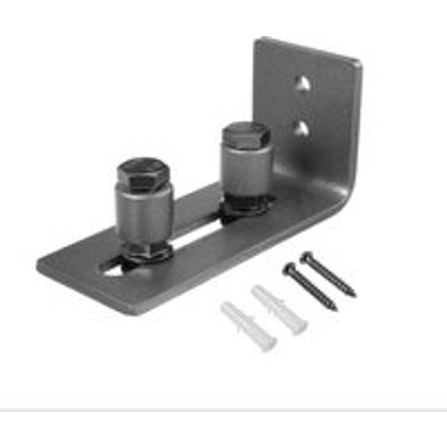 Floor Sliding Door Track, Carbon Steel Adjustable Sliding Door Track for Barn Door Hardware