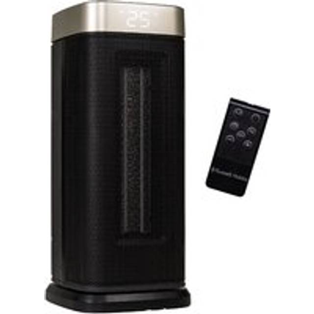 RUSSELL HOBBS RHCTH2002G Portable Ceramic Fan Heater - Black & Gold, Gold,Black