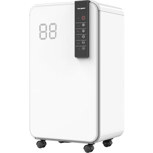 Living and Home 16L Portable WiFi Quiet Dehumidifier 16L - White