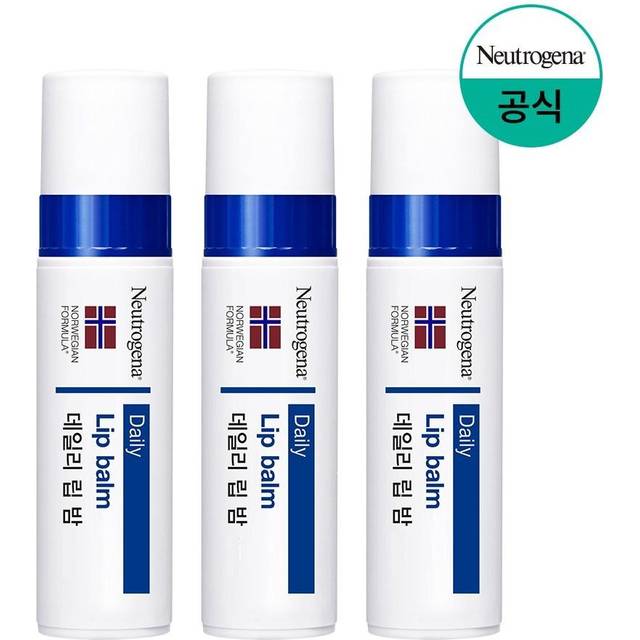Neutrogena Daily Lip Balm 4g, 3 packs