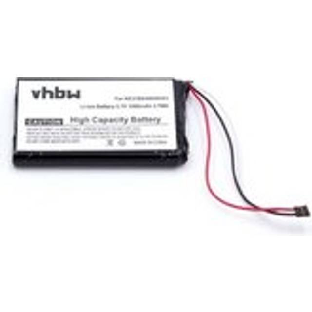 Vhbw - 1x Battery compatible with Garmin Nüvi 2599LMTHD, 2599LMT 5-inch gps Navigation System Sat Nav (1000 mAh, 3.7 v, Li-Ion)