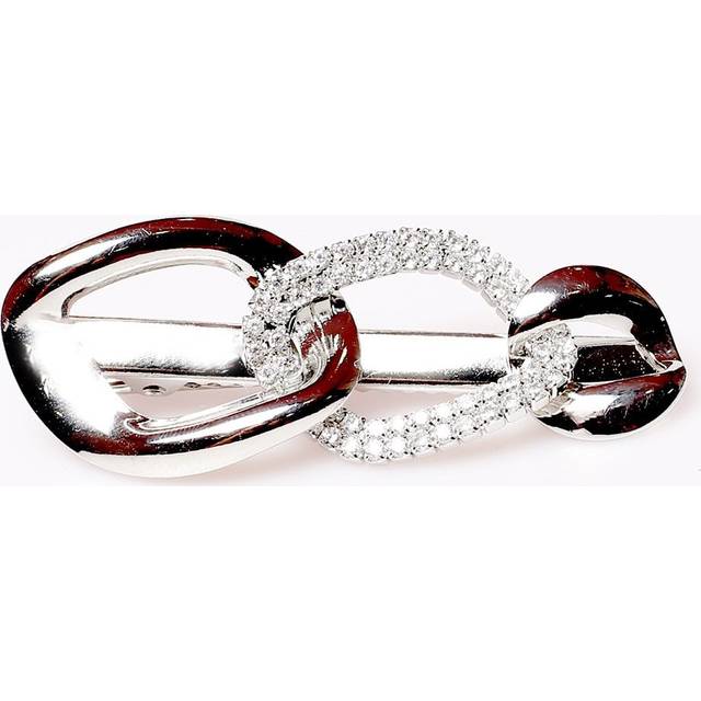 JAYLEY Silver Chain Link Hair Clip Size: One Size