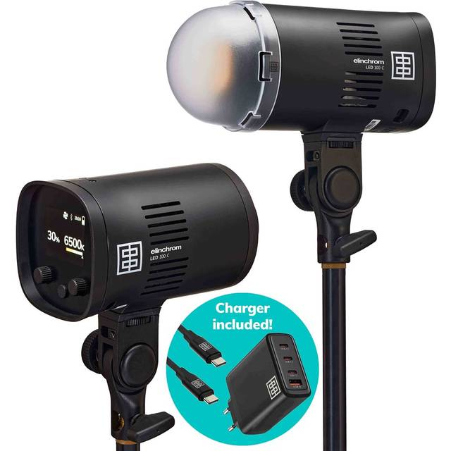 Elinchrom LED 100 C LED light Dual Kit