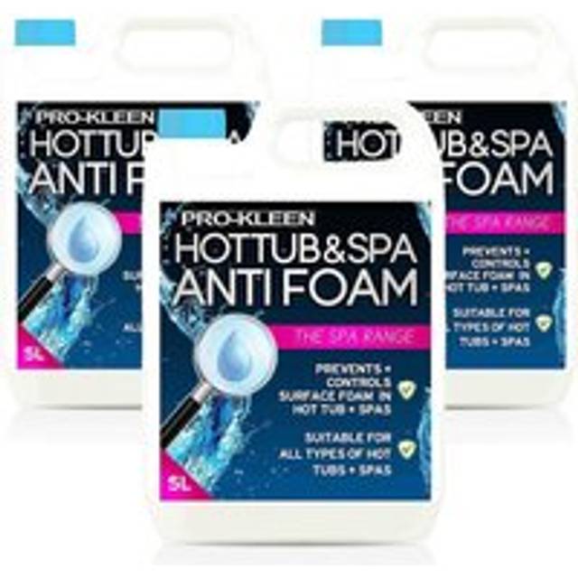 Hot Tub & Spa Anti Foam 3 x 5L - Clear - One Size