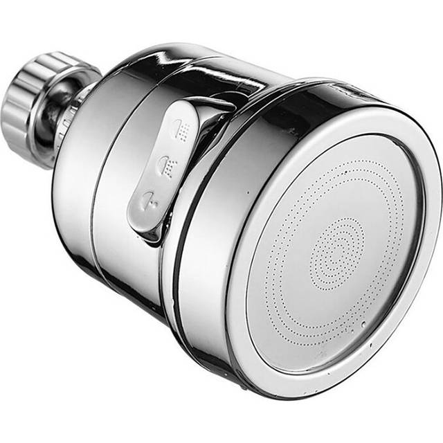 (3 Speed Chrome) Aerator Moveable Flexible Tap 360 Rotate Diffuser Aerator Faucet Water