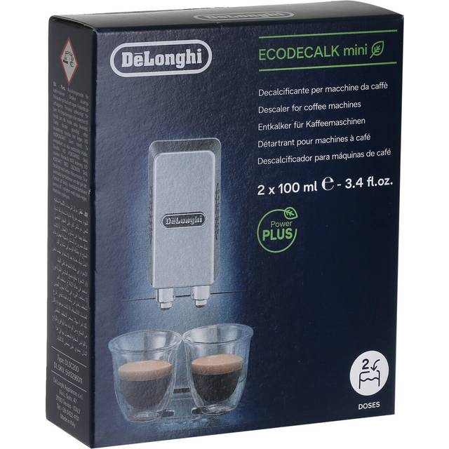 Delonghi Natural Descaler Mini For Bean To Cup Coffee Machines 2 X 100ml