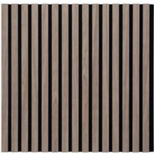Casa - Acoustic Slat Wall Square Panels 600mm x 600mm - Walnut