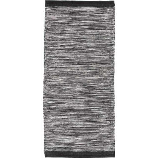 Slite svartvit - trasmatta 160 x 230 cm - Svart (160 x 230 cm)