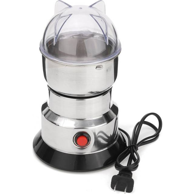 220V 100W Electric Herb Beans Grain Coffee Grinder Cereal Mill Grinding Machine